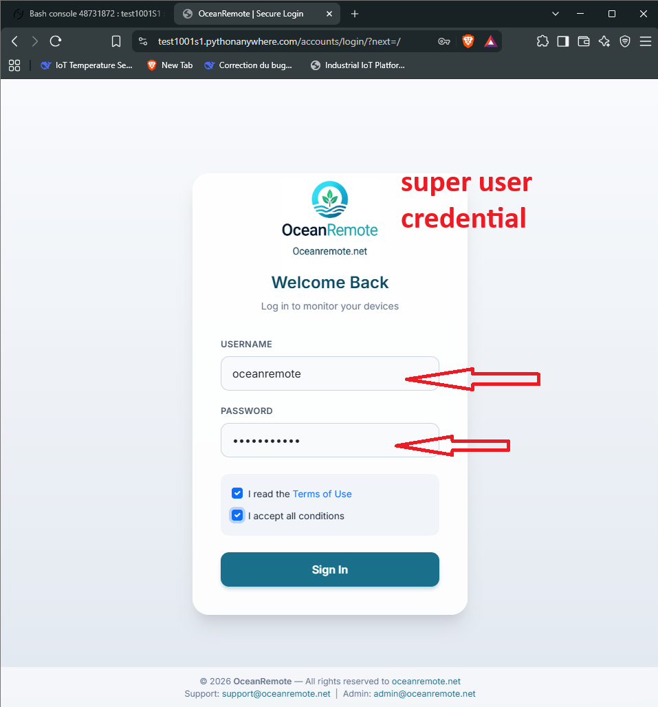 Login
